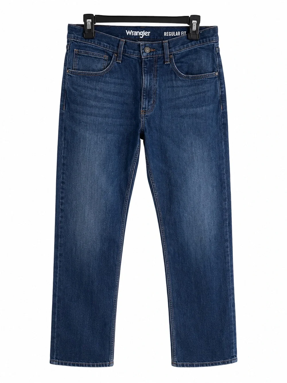 Wrangler Men’s Dark Blue Bootcut Jeans